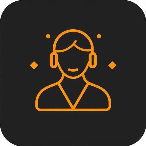 Icon of a customer support representative